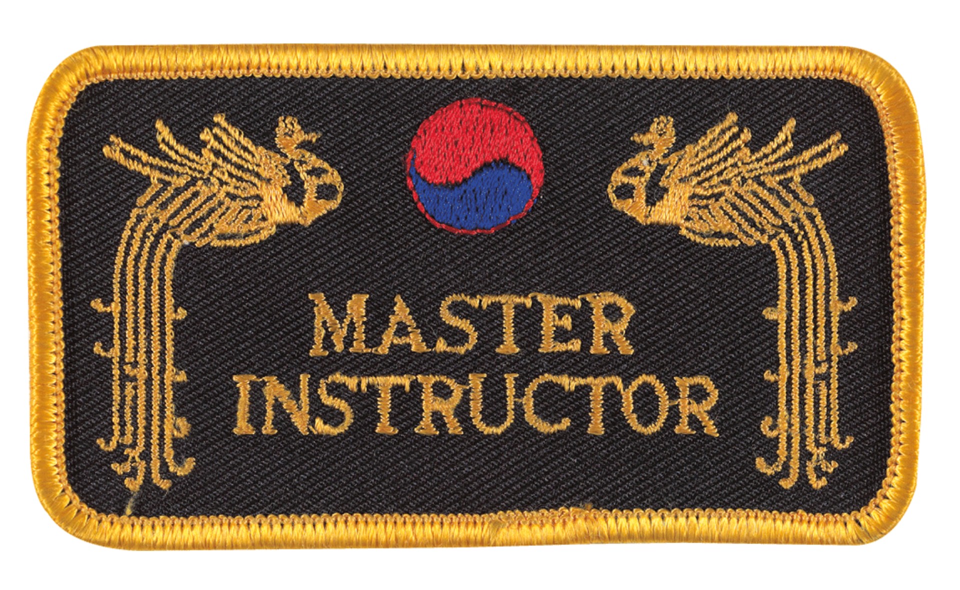 DANRHO Embroidered Emblem Master Instructor