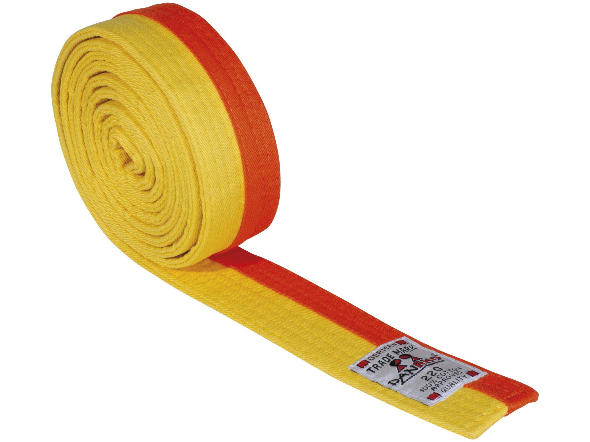 DANRHO martial arts belt two-colored