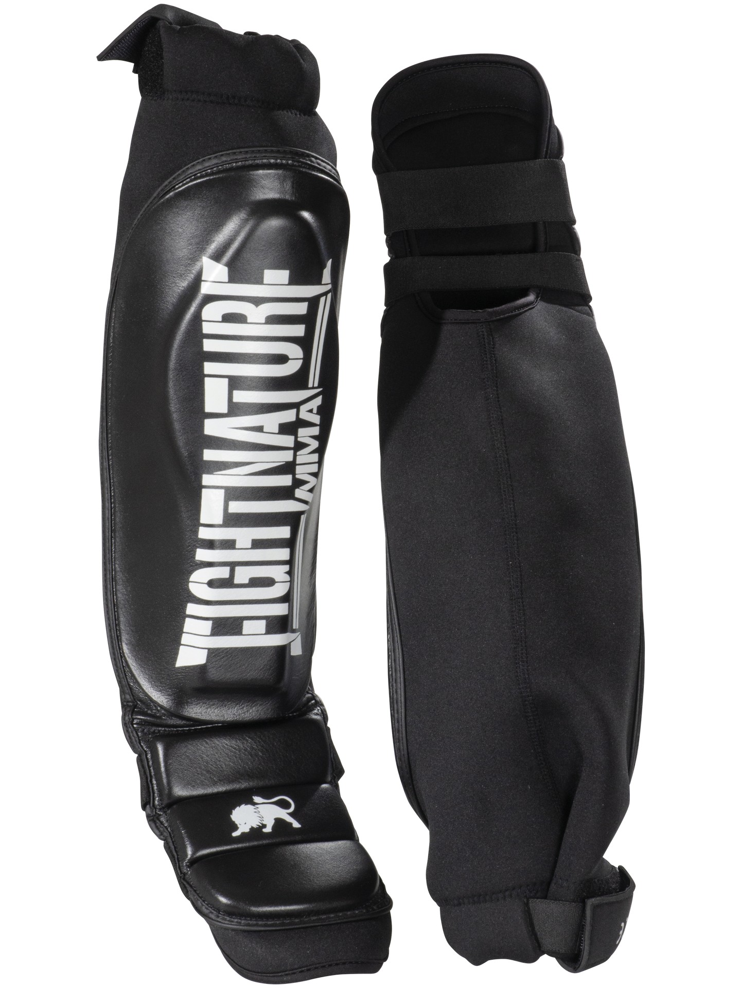 FIGHTNATURE Shin and Instep Guard Leather MMA