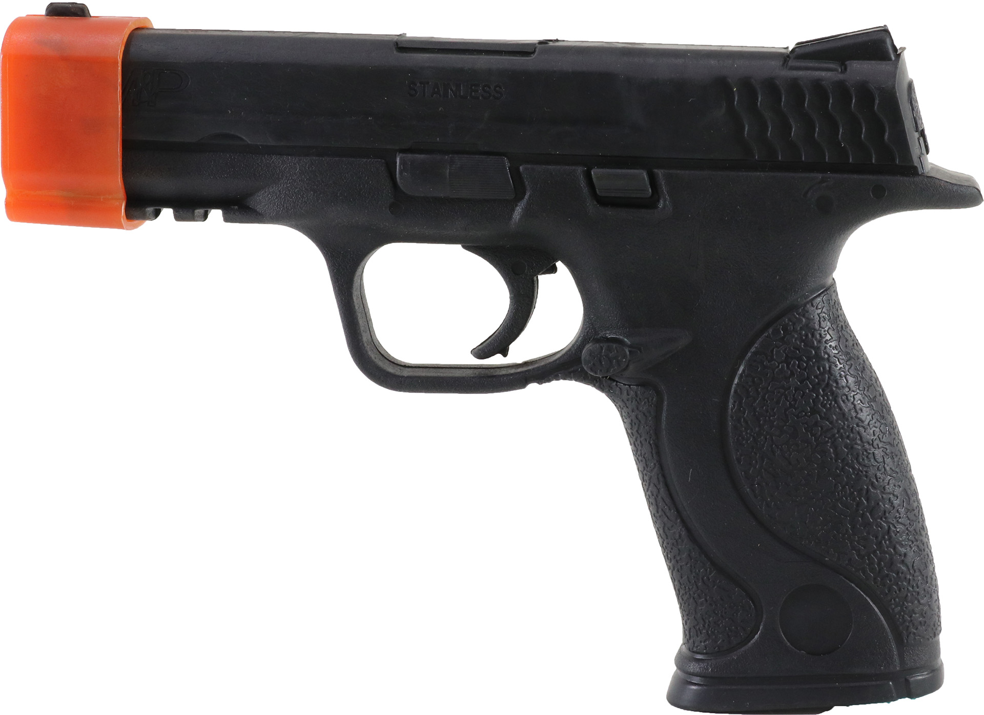Training pistol hard plastic black