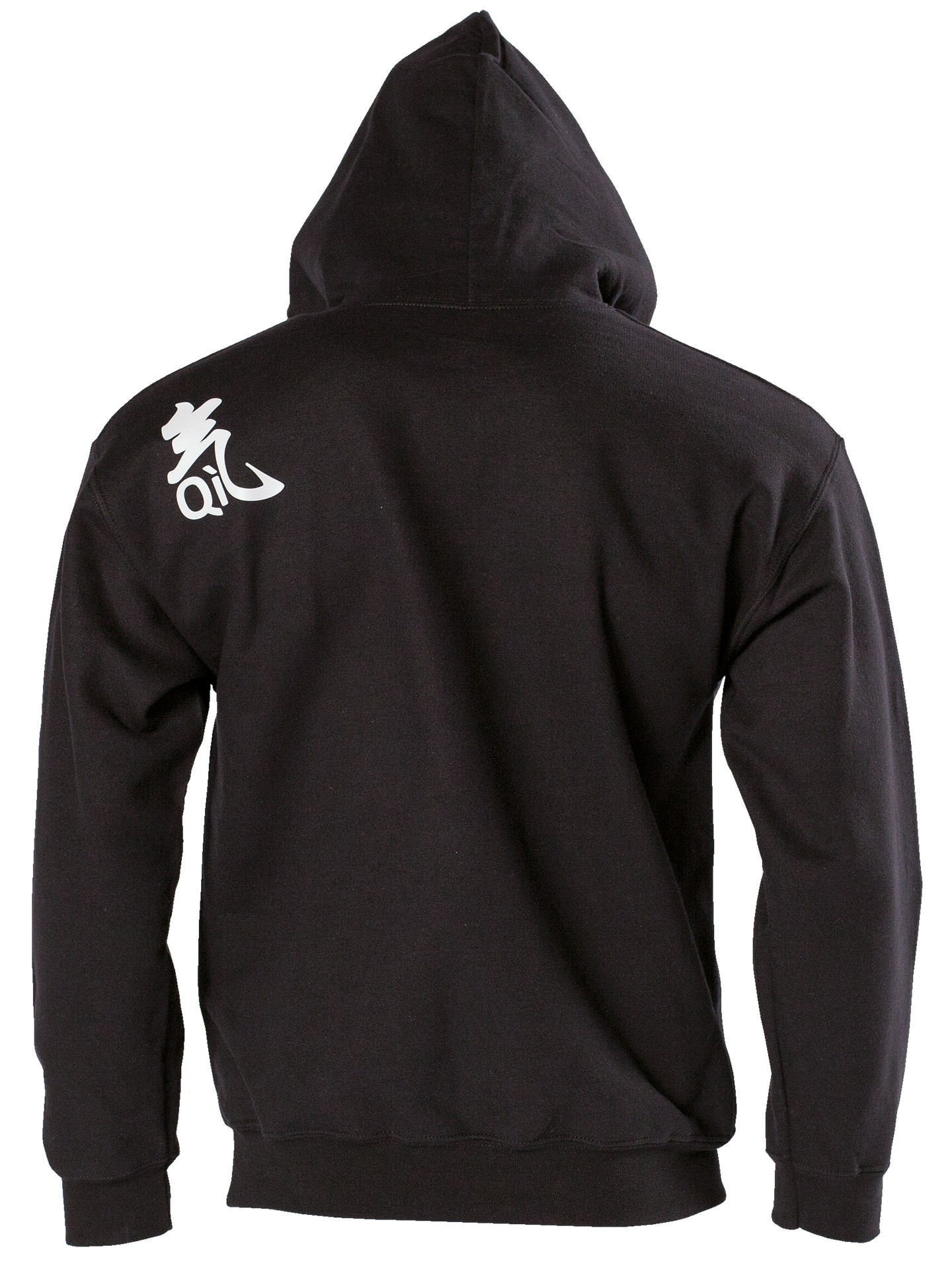 Qi Hooded Sweat Shirt black