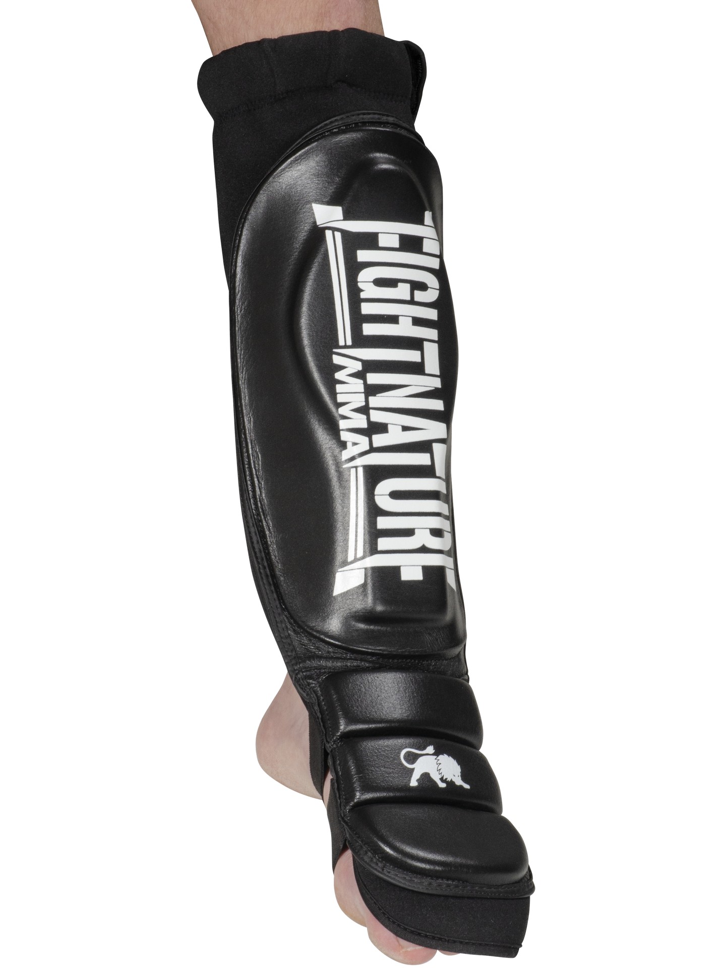 FIGHTNATURE Shin and Instep Guard Leather MMA