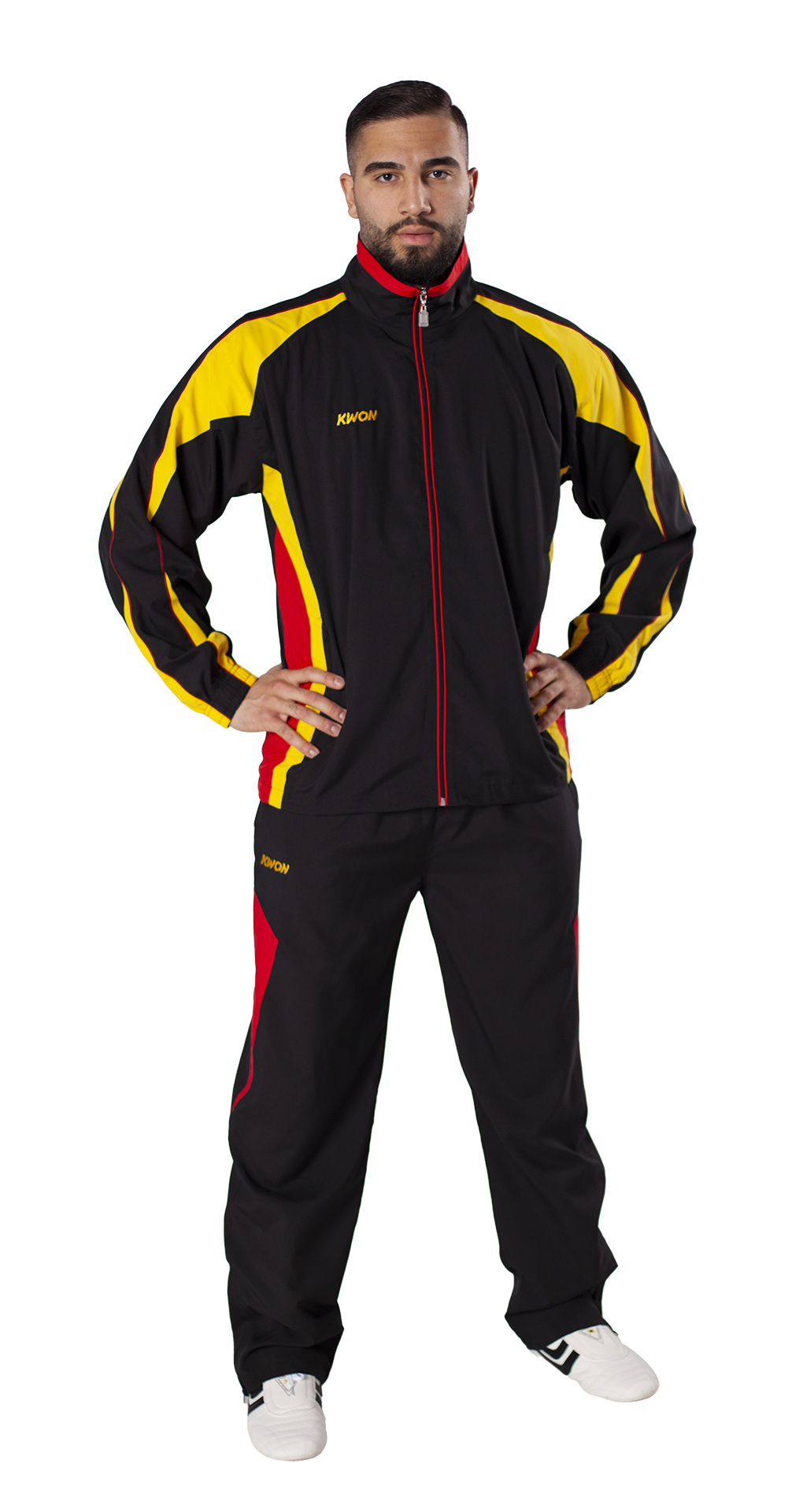 Track suit Performance Micro black/red/yellow