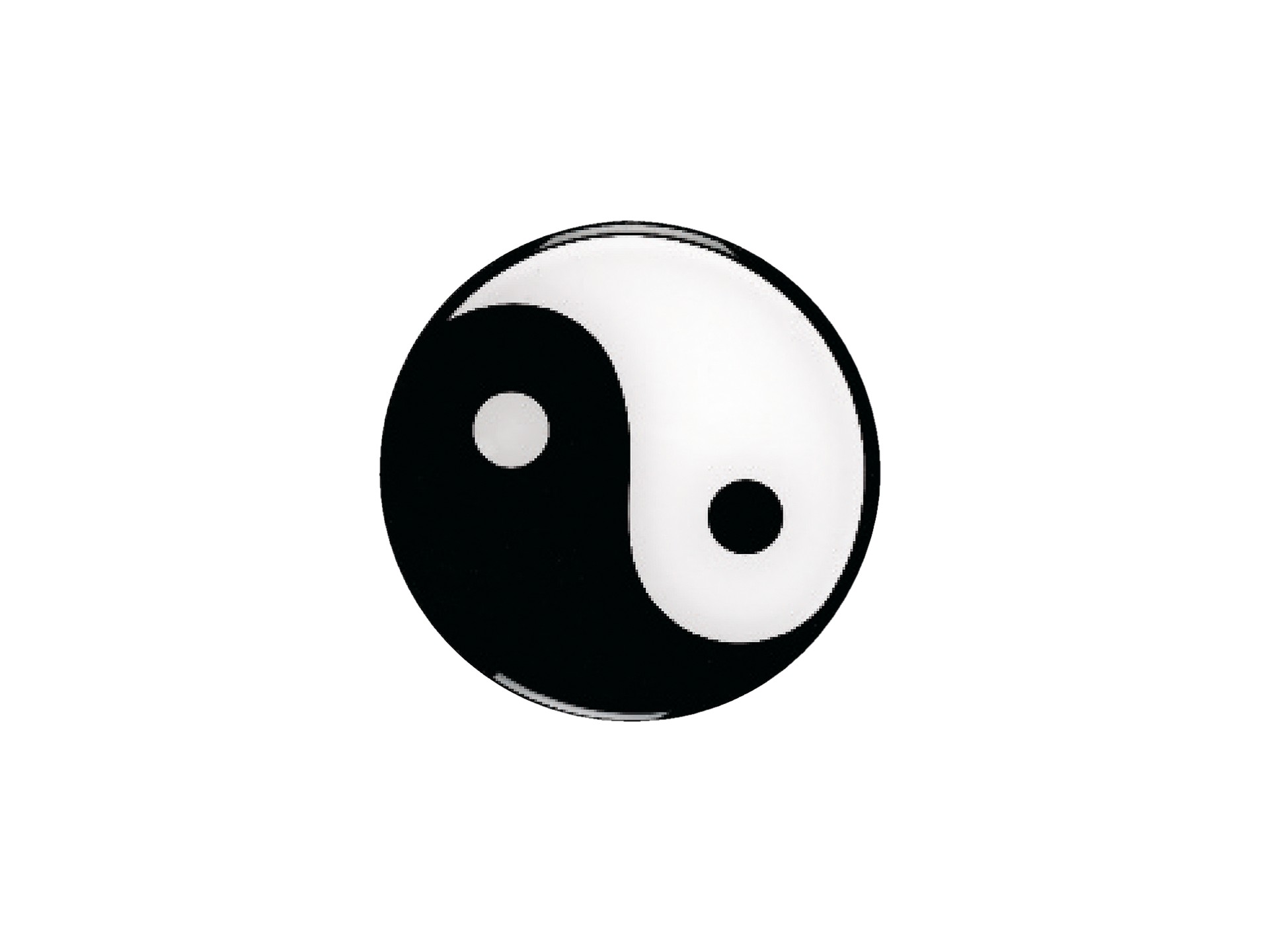 Soft sticker Yin Yang