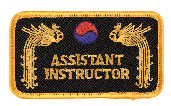DANRHO Embroidered Emblem Assistant Instructor