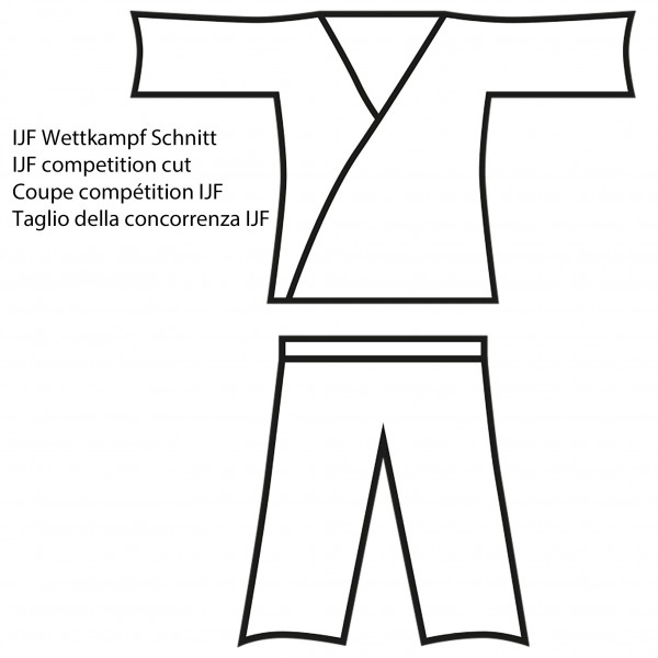 DANRHO Judo Uniform Ultimate 750 IJF blue