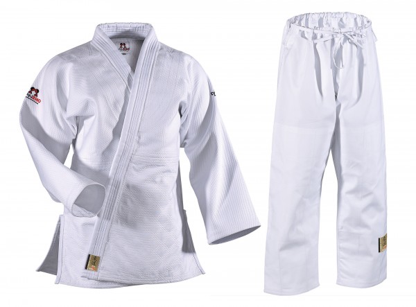 DANRHO Judo Uniform Ultimate Gold white