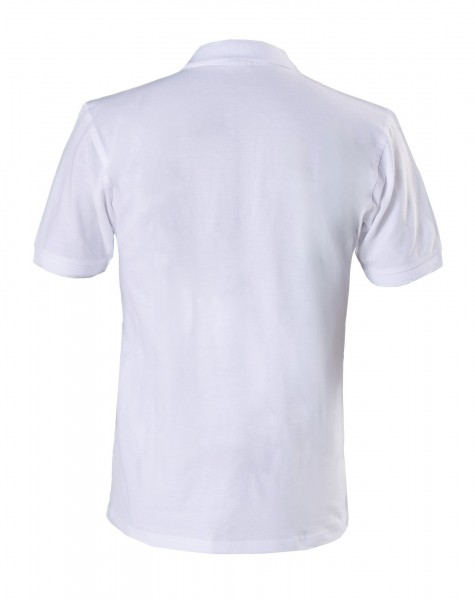 Poloshirt white