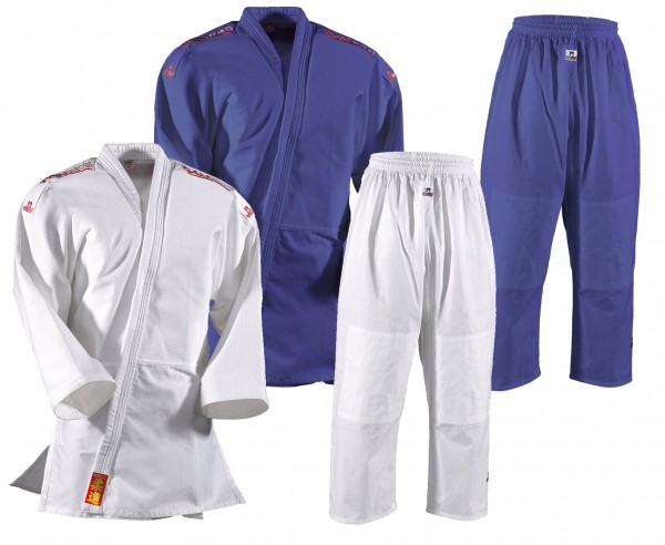 DANRHO Judo Uniform Yamanashi with shoulder stripes
