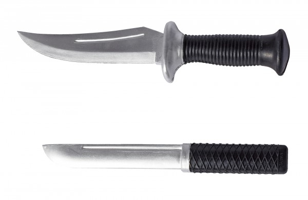 Rubber Knife in 2 Lengths