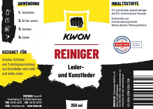 KWON Leather and Synthetic Leather Cleaner