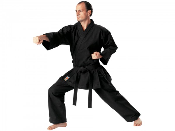 Karate Uniform Traditional black 12 oz