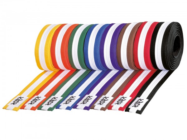 Budo belt two-colour
