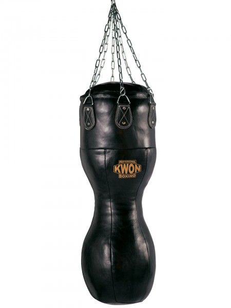 Leather Punching Bag Hook 100 cm filled