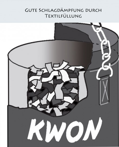 Punching Bag Blue 120 cm