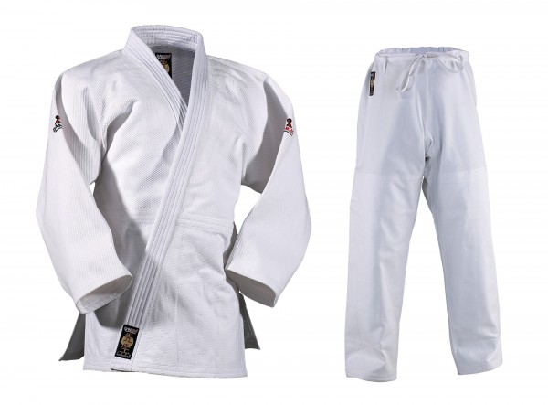 DANRHO Judo Uniform Sensei white