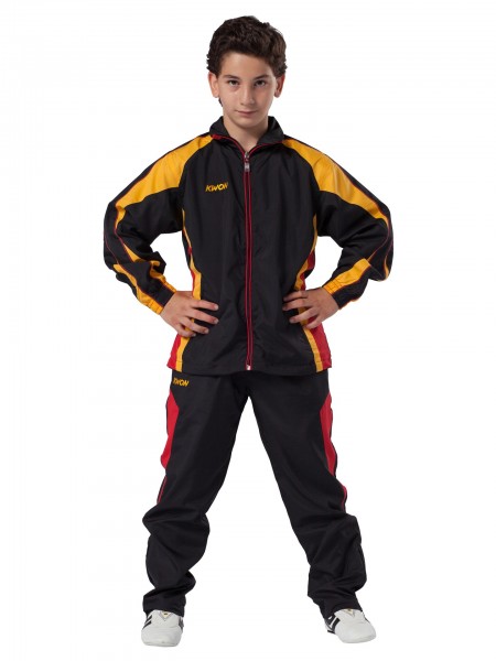 Track suit Performance Micro black/red/yellow