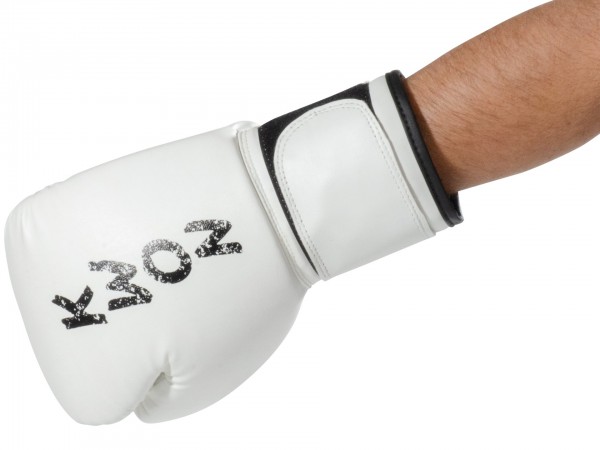 Boxing Glove Training white