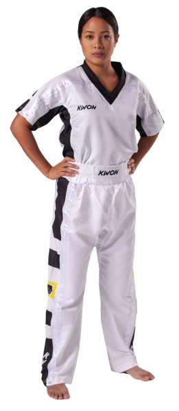 Kickboxing Uniform Challenge Plus white